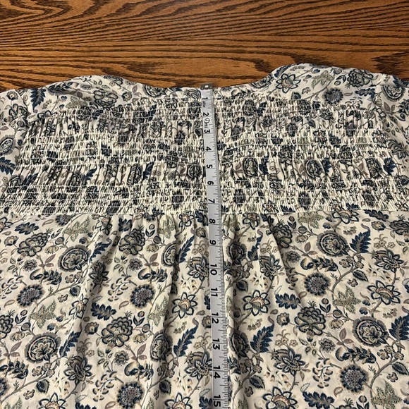 Rose + Olive - Multi color & designed button down shirt with 3/4 sleeves. - Picture 12 of 12